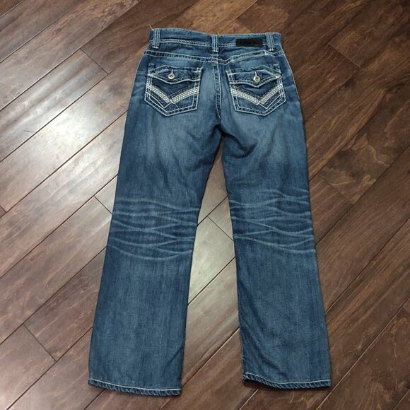 Men's Blue Jeans - Picture 3 of 7